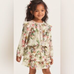 LoveShakeFancy Oda Floral Baby Girl Top